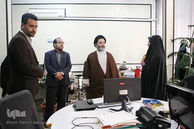 بازدید حجت الاسلام سید جواد هوایی معاون آموزش و پژوهش سازمان تبلیغات اسلامی از سازمان قرآنی دانشجویان کشور