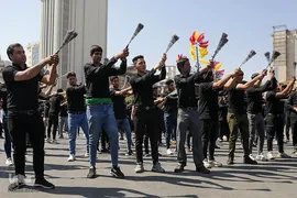 مراسم عزاداری شهادت امام رضا (ع) در مشهد مقدس