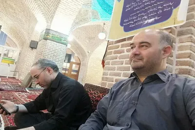کرسی تلاوت مسجد استاد شاگرد تبریز