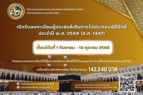 Pembukaan Pendaftaran Calon Haji di Thailand