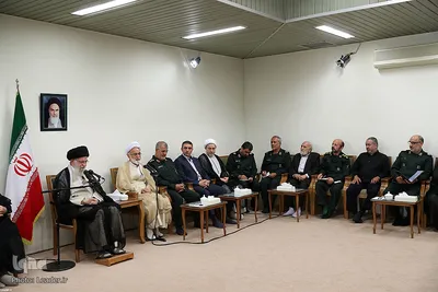 دیدار دست‌اندرکاران کنگره 6200 شهید استان مرکزی با مقام معظم رهبری
