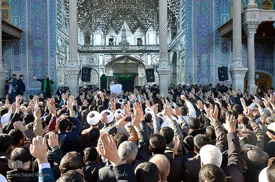 تشییع آیت الله شاهرودی در قم