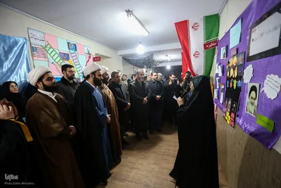 افتتاحیه دوازدهمین دوره نمایشگاه‌های «مدرسه انقلاب»