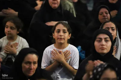 مجلس روضه حضرت اباعبدالله الحسین علیه‌السلام در فرهنگسرای بزرگ الغدیر تبریز