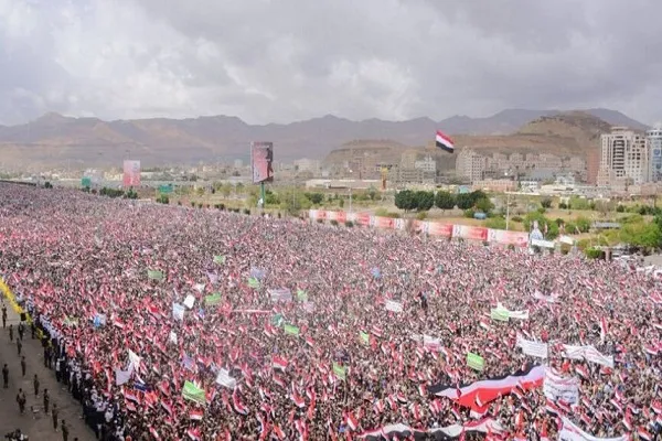 مسيرات حاشدة في اليمن في اليوم الوطني للصمود