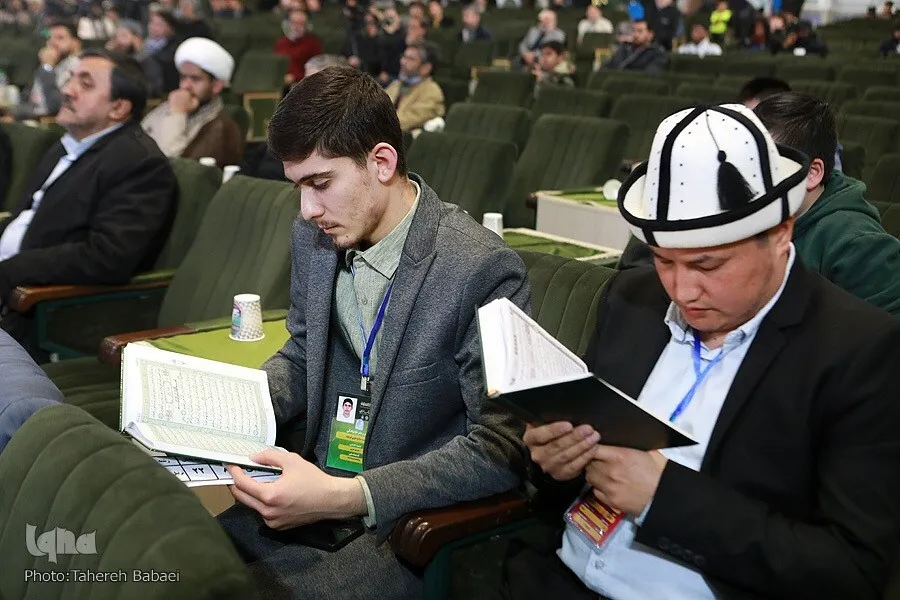 Тилаватҳои тартили нахустин рӯз аз 41-умин мусобиқоти байналмилалии Қуръон дар Эрон + Филм