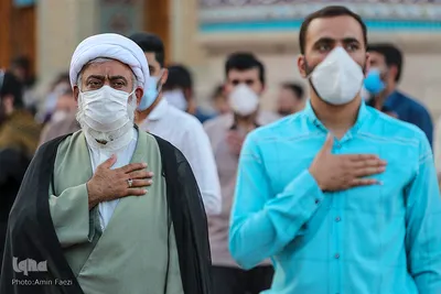 دعای عرفه در حرم مطهر شاهچراغ(ع) شیراز