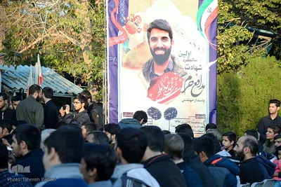 گلزار شهدای تهران، در روز شهادت امام رئوف