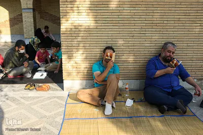 مراسم دعای پرفیض عرفه در گلزار شهدا