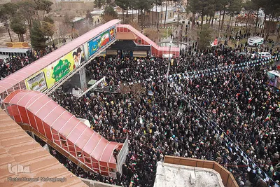 راهپیمایی یوم الله ۲۲ بهمن در سمنان