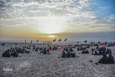سنت عزاداری در کویر خوریان سمنان‎