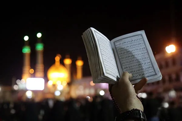احیای نیمه شعبان در حرم کریمه اهل‌ بیت(ع)