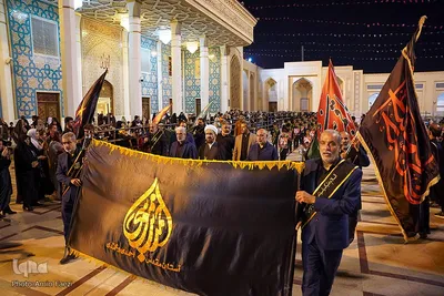 شام غریبان در حرم شاهچراغ(ع)‎