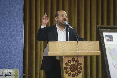 مرتضی نجفی قدسی در اختتامیه دوازدهمین مسابقات دارالقرآن امام علی(ع)