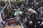 تشییع شهدای گمنام در سمنان