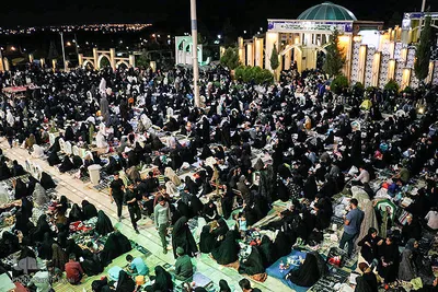 شب بیست و سوم ماه مبارک رمضان-گلزار شهدای کرمان‎‎
