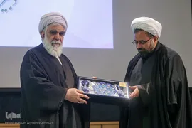 تودیع حجت‌الاسلام محمدحسن اختری، دبیر کل سابق و معارفه رضا رمضانی، دبیرکل جدید مجمع جهانی اهل بیت