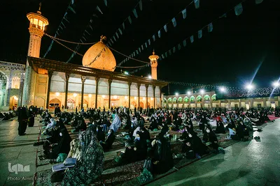 مراسم احیای شب نوزدهم در حرم شاهچراغ (ع)
