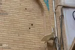 مدرسه علمیه «جده کوچک»-آثار گلوله در محل ترور نافرجام آیت الله مدرس