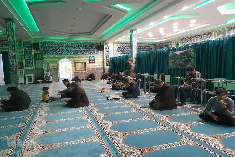 مراسم احیای شب نیمه شعبان در بندرانزلی برگزار شد