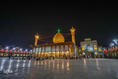 مراسم سوگواری شب شهادت امام حسن عسکری(ع) شاهچراغ