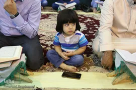 آیین جزء خواني قرآن کریم عربهای مقیم دولت آباد ری