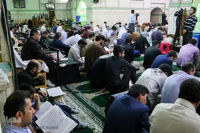 مراسم معنوی اعمال ام داود در حرم عبدالعظیم الحسنی(ع)