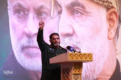 مراسم گرامیداشت سومین سالگرد شهادت سردار سپهبد شهید قاسم سلیمانی در حسینیه شهدای گمنام سپاه قائم آل محمد (عج) سمنان