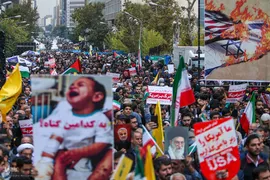 راهپیمایی ۱۳ آبان در تهران