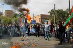 راهپیمایی مردم اهر در محکومیت حادثه تروریستی حرم شاهچراغ