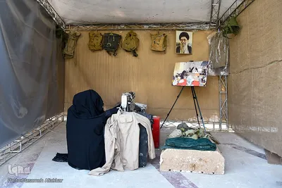 نمایشگاه روایتگری دفاع مصور‎