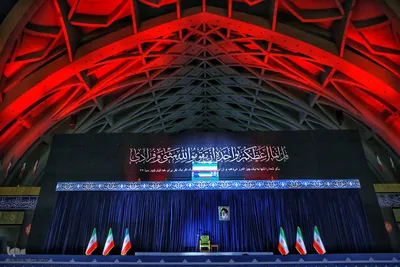مراسم وداع و بدرقه آقای شهید ایران در مصلای امام(ره)