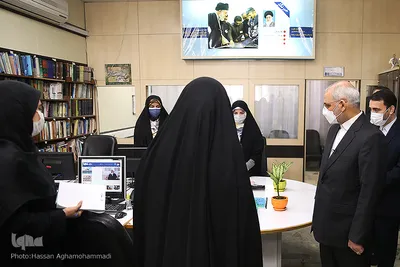 بازدید محسن حاجی میرزایی، وزیر آموزش و پرورش از ایکنا