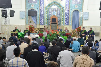 مراسم تجلیل از محمدعلی دهدشتی پیشکسوت قرآنی در قم
