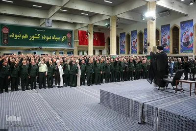 دیدار فرماندهان سپاه پاسداران با رهبر معظم انقلاب