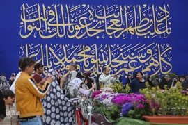 حرم امامزاده صالح(ع) در تعطیلات نوروزی