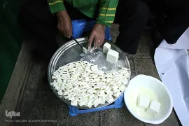 سفره افطاری هیئت حضرت ابوالفضل(ع) بلوار ابوذر تهران