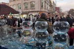 بازار خرید عید در اهر‎
