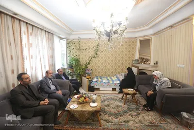 دیدار رئیس جهاددانشگاهی با خانواده شهیدان مرتضی و قربان علی جابری 