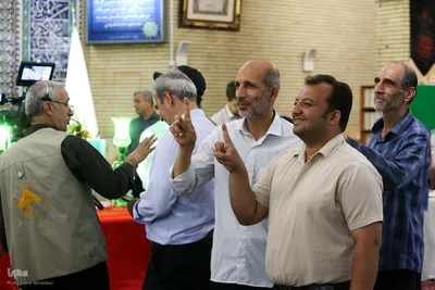 مرحله دوم انتخابات ریاست جمهوری در مسجد ابوذر