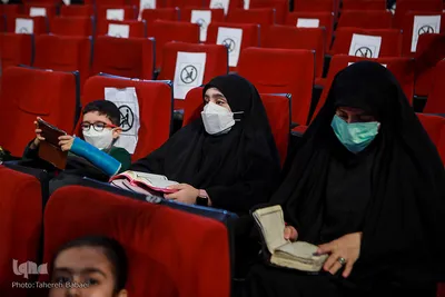 دومین روز چهل و چهارمین مسابقات قرآن اوقاف در بخش بانوان