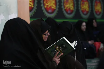مراسم عزاداری شهادت حضرت زهرا(س) در حرم عبدالعظیم حسنی(ع)