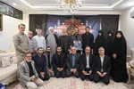 دیدار جامعه قرآنی با خانواده دانشمند شهید محمدمهدی طهرانچی