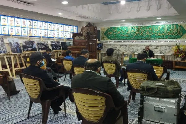 کرسی تلاوت قرآن در بیت‌الزهرا(س) کرمان برگزار شد + عکس