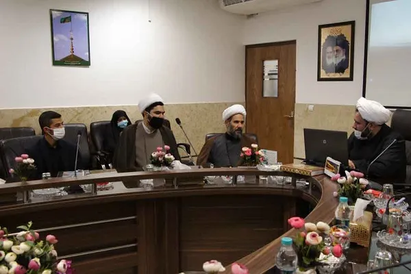 بازدید مسئول عقیدتی سیاسی پایگاه هشتم شکاری اصفهان از دارالقرآن خمینی شهر