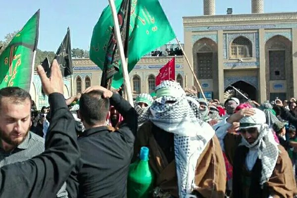 تشییع نمادین شهدای کربلا در پیشوا