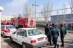 سقوط هواپیمای جنگی در تبریز