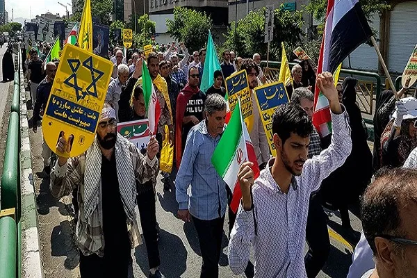 إنطلاق مسيرات يوم القدس العالمي في إیران