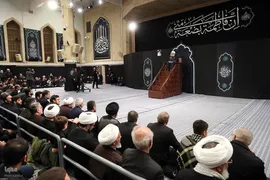 آخرین شب مراسم عزاداری حضرت فاطمه‌زهرا سلام‌الله‌علیها