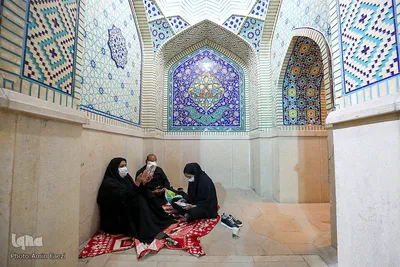 مراسم احیای شب بیست و یکم ماه رمضان در حرم شاهچراغ (ع)